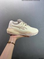 公司级Asics亚瑟士Gel-Resolution 10 男女子稳定R9 R10专业网球鞋 外观设计上，R10一改之前R8、R9的“扁长细”风格，变得更高更宽了