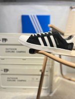 全新配色冠军卫冕 Adidas阿迪达斯三叶草Superstar W经典贝壳头运动板鞋Bs0912 Qq7011712#36-44半