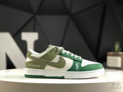 真标带半码Nike Sb Dunk Low 圣罗兰三钩联名 性价比天花板 尝鲜先行版 原装头层材料 独家版型蒸餾加工 帶來的是更好的视觉和脚感体验 大厂纯原品质