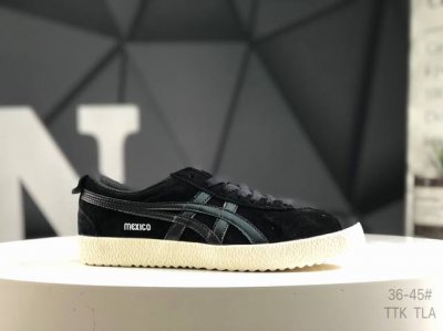 真标带半码 亚瑟士 Onitsuka Tiger鬼冢虎 Mexico Delegation休闲运动板鞋 货号：D6E7L-8301 尺码：36-45 半 Ttk