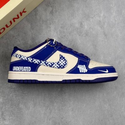 本地 核心私 Nike Sb Dunk Low Un系列 马赛克蓝勾 周年高端定制 低帮休闲板鞋 #定制鞋盒 大厂纯原品质出货 超高清洁度 皮料切割干净无任何毛