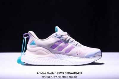 Adidas Switch Fwd 阿尔法 公司级 Adidas Switch Fwd阿尔法爆米花网面透气休闲跑鞋 货号：Cg4362 尺码：36 36.5 3