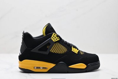 公司级Nike Air Jordan 4 Retro 耐克迈克尔 乔丹Aj4代中帮复古休闲运动文化篮球鞋 原厂材料Tpu超Q弹网格材质 缜密拉帮及中底钢印细节