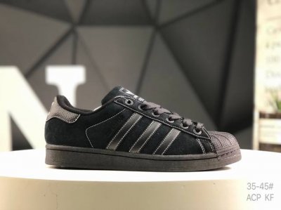 真标带半码 阿迪达斯 Ad Superstar Ii 经典贝壳头休闲板鞋 货号；Jh5470 尺码：35-45 半 Acp Kf