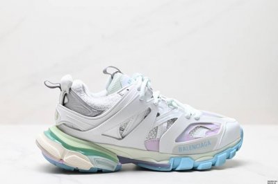 公司级Balenciaga 巴黎世家 男女鞋配件防尘袋及附送鞋带，采用环保牛剖革组合网织布鞋面材质，外置4层组合橡胶大底法国高端奢侈品牌-巴黎世家Balenci