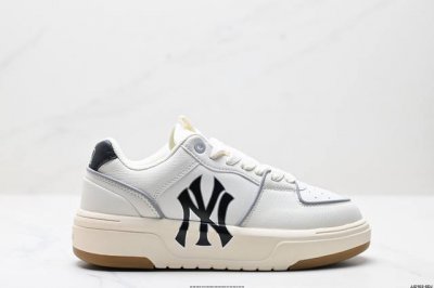 真标Korea韩国Ss19限定发售Ny美国榄球洋基队限定 X Mlb Big Ball Chunky A Running厚底老爹厚底休闲运动慢跑鞋 货号:3As