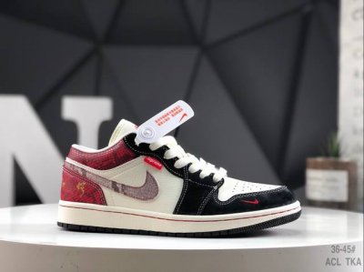 250 公司级带半码耐克 Nike Air Jordan 1 Low Aj1乔丹一代低帮经典复古文化休闲运动篮球鞋 货号：Hd2258 621 尺码：36-45