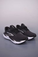 brooks 布鲁克斯 Glycerin 21 超弹轻盈跑步鞋 实拍首发 低帮透气缓震支撑休闲运动慢跑鞋 采用改进工程空气网眼组合热熔工艺 鞋面材质搭载Dna