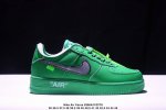 140 Off White X Nike Air Force 1 ′07 联名款 耐克空军一号低帮板鞋 牛皮材质 真标带半码 Xm0306Q770