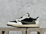 Travis Scott X Air Jordan Aj1 Low Og Sp Ts联名倒钩低帮 黑绿 Dz4137-106 毫无疑问市场中端王者 耗时半年巨作