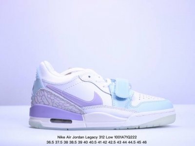 公司级三合一最强合体，多种新配色回归耐克nike Air Jordan Legacy 312 Low”White Grey Fog Blue Red“乔丹最强三