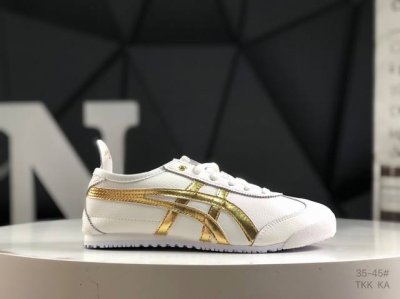 真标带半码 亚瑟士 Onitsuka Tiger Mexico66 paraty Slip-On 亚瑟士 鬼塚虎 一脚蹬经典休闲帆布鞋。虎爪造型的Logo，鞋身