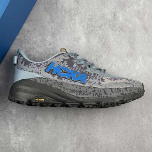本地 核心私 公司级Hoka One One M Speedgoat 6 低帮专业越野跑步鞋 相较于前几代Mafate包裹感更好 跟Speedgoat 快速羚羊