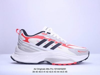 Ad Originals Mts Pro复古透气缓震休闲运动慢跑鞋jp8091 #采用纤维革组合透气网眼布鞋面材质 搭载lightstrike 2.0缓震科技中