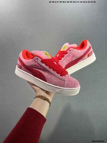 Ferrari X puma Suede Xl复古单品 彪马 防滑耐磨低帮德训板鞋 货号:308798 01 尺码:36 37 37.5 38 38.5 39