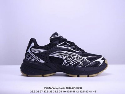 公司级puma Velophasis Technisch 彪马 舒适百搭 防滑 低帮 生活休闲鞋 货号:389365 09 尺码:35.5 36 37 37.5