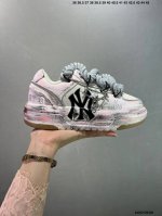 公司级Mlb Ny 印花网红老爹鞋 涂鸦恶作剧 内增高6Cm 原厂原档案数据开发 进口纳米材质 原厂全套手提袋 原盒雷射防伪标包装 官方货号: 3Asxca12