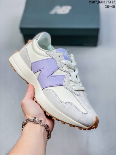 New Balance Nb327复古美感舒适运动皮革合成革减震防滑耐磨透气包裹性支撑低帮休闲跑步鞋 07Jgd317A13