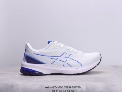 亚瑟士 Asics 男女鞋gt-1000 12 运动休闲跑步鞋 时尚经典 缓震舒适 彩色 透气防滑耐磨 休闲百搭 2024夏季新款训练鞋 马拉松跑鞋黑武士款采用