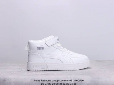 puma Rebound Layup Locamo彪马中帮百搭休闲板鞋小童鞋 xm0813Q750