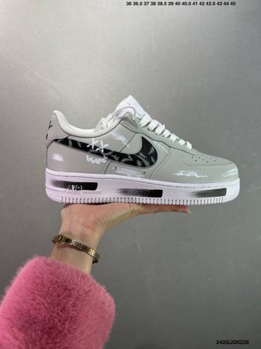 核心私 公司级 Nike Air Force 1 Low’07 空军一号低帮休闲板鞋 定制皮料 原楦原纸板 纯正空军版型 内置全掌气垫 货号：男 Cw2288-