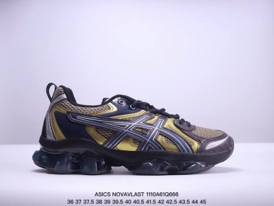 公司级ASICS 亚瑟士 透气网眼鞋面配合部分合成革材质 采用全新AHAR+橡胶材质,更加耐磨日本专业跑鞋品牌 ASICS 亚瑟士 NOVAVLAST 4 户外