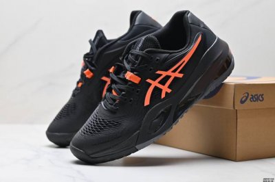 公司级Asics Gel-Resolution X 亚瑟士 专业网球鞋 没有鞋骨的设计 这是一种创新技术 它让脚底在每一次着地时都能感受到柔软而充足的缓冲 就像