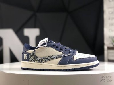 公司级带半码 耐克 Travis Scott X Fragment Design X Jordan Air Jordan 1 Low Og Sp “迪奥联名 多