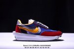 Sacai X N Ldwaffle ”Midnight Spruce And University Red“ 华夫2.0 黑蓝红解构 三方联名 采用了别致配色