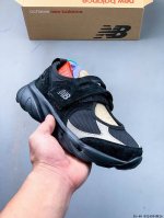 new Balance 公主鞋 玛丽珍网面拼接魔术贴凉鞋 时髦又洋气的Nb玛丽珍系列 网面优质皮料拼接 透气又舒适 1:1高端定制Md大底 脚感超舒服 魔术贴设