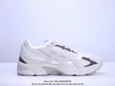 Asics Gel-1 亚瑟士运动跑步鞋 1A256-113 尺码：35～45 环保太空合成革配合透气网眼布鞋面材质 中底3D可视GEL缓震胶效果 升级EVA全