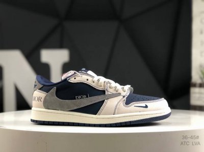耐克 Travis Scott X Fragment Design X Jordan Air Jordan 1 Low Og Sp 多方联名合作融合了Travi
