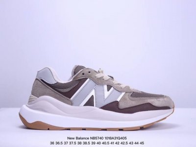 纯原 New Balance 新百伦 Nb5740系列复古休闲运动跑鞋 雾灰 M5740Ca 特别以1988年首度面世的经典574作为设计蓝本 保留574简约易