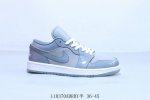 170 乔丹Air Jordan 1 Low Aj1 Wh Lv 乔1漆皮 复古文化休闲运动篮球鞋110370Adrry半 36-45