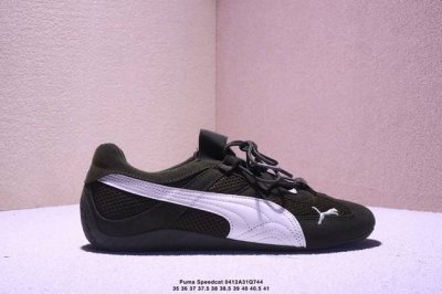 彪马 Puma Speedcat Og+ Sparco 防滑耐磨 支持侧踏时的踏步工作 即使在健身房等使用环境中也能确保透气性 像吸盘一样的设计是为了提高体育馆