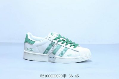 阿迪达斯Adidas三叶草 Originals Superstar 贝壳头系列低帮经典百搭休闲运动板鞋 迪奥 货号 Ad0005 5 00Ddoro半 36-4