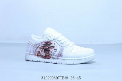 乔丹Air Jordan 1 Low Aj1 乔1低帮复古文化休闲运动篮球鞋 哪吒 货号 553558-040 312290Adtte半 36-45