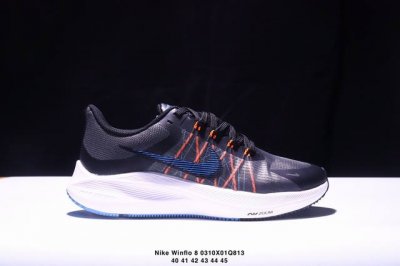 140 真标Nike Air Zoom Winflo 8 网透面气 训跑练步鞋 该鞋款采用改良版网眼布和增加泡棉设计，专为驾驭耐力跑而设计，出色的缓震性能可助力