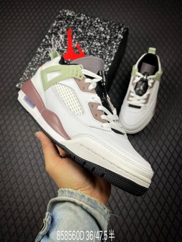 d 公司级Nike Air Jordan Spizike Low舒适百搭 防滑耐磨 低帮 复古篮球鞋 货号:Hv5974-111 尺码:36 36.5 37.5