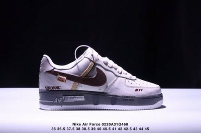 Nike Air Force 1 Low’07 空军一号低帮休闲板鞋 定制皮料 原楦原纸板 纯正空军版型 内置全掌气垫 货号：男 Cw2288-114 女 Dd