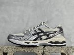Top Asics Gel-Kayano 14 亚瑟士运动休闲透气专业跑鞋 1201A019-108 #采用工程弹性双层再生针织密度鞋面材质，后跟3D可视gel