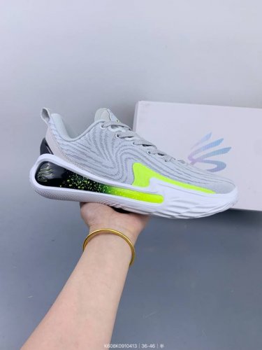 安德玛Under Armour Curry Flow 12 ”Podium Blue“斯蒂芬 库里12代专业室内低帮文化休闲运动篮球鞋 Size：如图 编码：