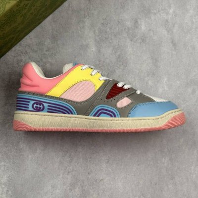 福利特价本地 核心私 Gucci 海外订单 球鞋代购顶级版本 面料①：太空纹进口头层牛皮 面料②：A+A复合莱卡压铸成型后包 面料③：镙旋纹进口丝网 面料④：T