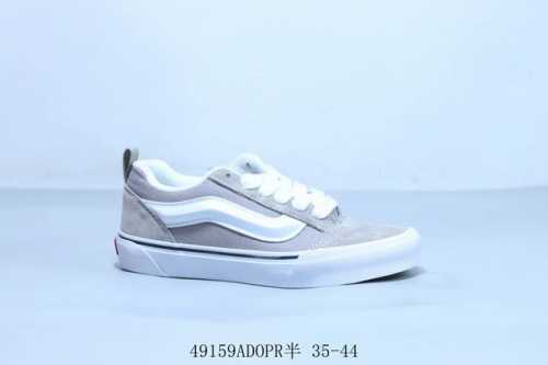 万斯 Vans Knu Skool 百搭休闲防滑减震低帮 板鞋男女同款Vans 面包鞋 货号 Vn0007Qdba5 49159Adopr半 35-44