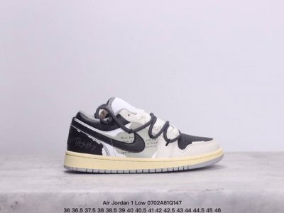 头层皮 耐克 乔丹邦带系列air Jordan 1 Low Aj1 乔1 乔丹1代aj1 低帮复古文化休闲运动篮球鞋。该鞋款从 1985 年元年款汲取设计灵感，