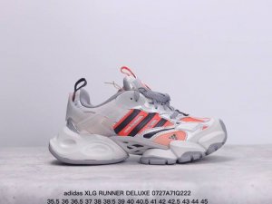 Adidas Xlg Runner Deluxe轻机甲鞋-赛博厚底防滑耐磨 低帮休闲跑步鞋 Xm0727Q222