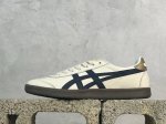 放店私 鬼冢虎 Onitsuka Tiger Tokuten 得分系列低帮复古德训风休闲运动板鞋 #采用软质荔枝纹牛剖皮革鞋面材质 #外置耐磨耐弯折Rb大底 尺