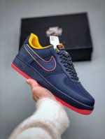 160 Nike Air Force 1 Low 07 牛仔蓝 原楦头原纸板 打造纯正低帮空军版型专注外贸渠道 原盒配件 原厂中底钢印、拉帮完美 货号：Hv5