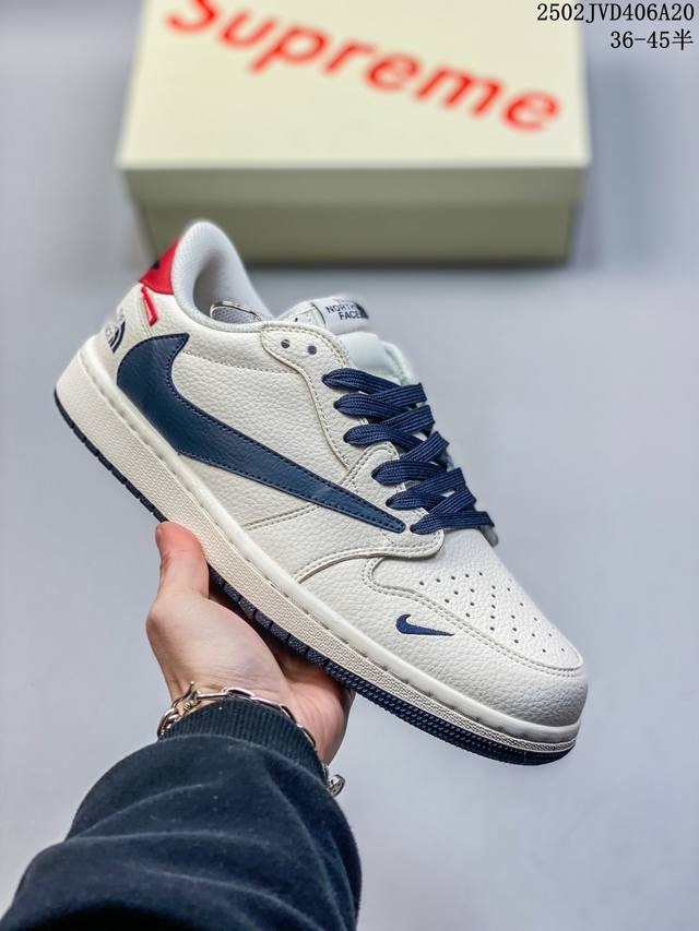 220 海外爆款限量发售！公司级 Travis Scott X Fragment Design X Jordan Air Jordan 1 Low Og Sp