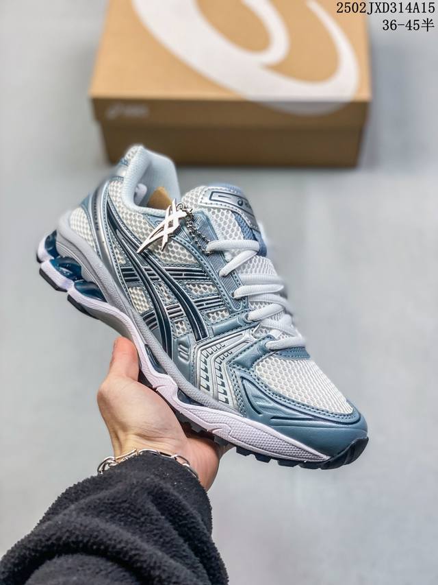 180 13年前经典首度回归,复刻魅力难挡！日本专业跑鞋品牌·亚瑟士/Asics Gel Kayano 14卡亚诺14代系列轻量缓震休闲运动跑步鞋1203A53